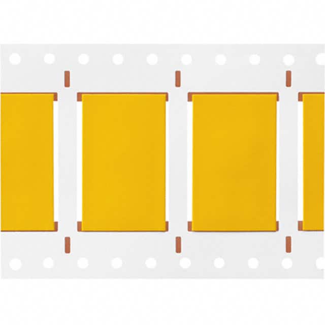 1961950000 LABEL HEAT SHRINKABL 1.25X2" YLW