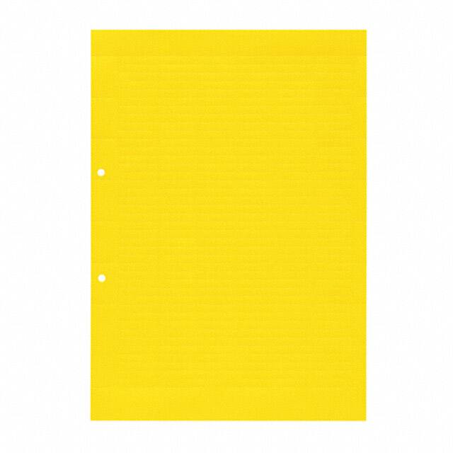 1670380000 LABEL STANDARD 0.65" X 1.57" YLW