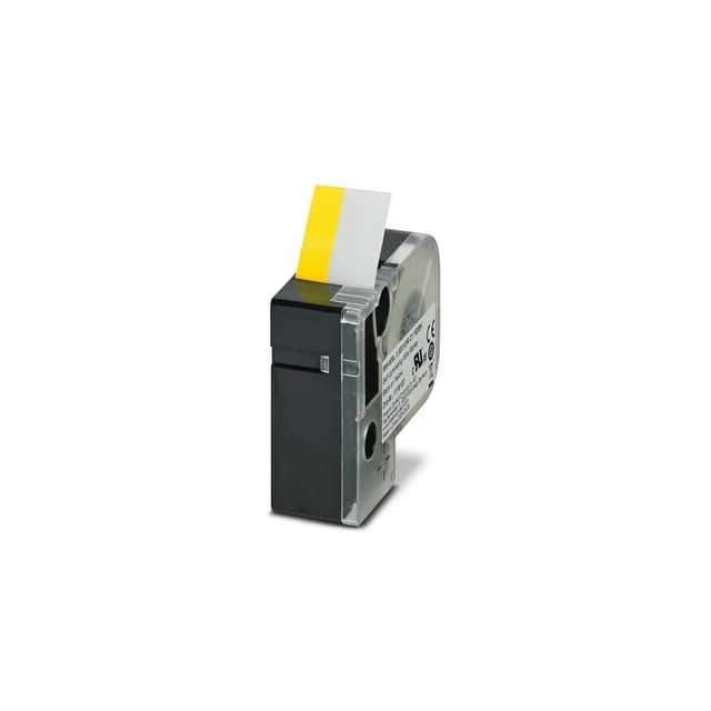 1116137 CABLE MARKER LABEL, ROLL, YELLOW
