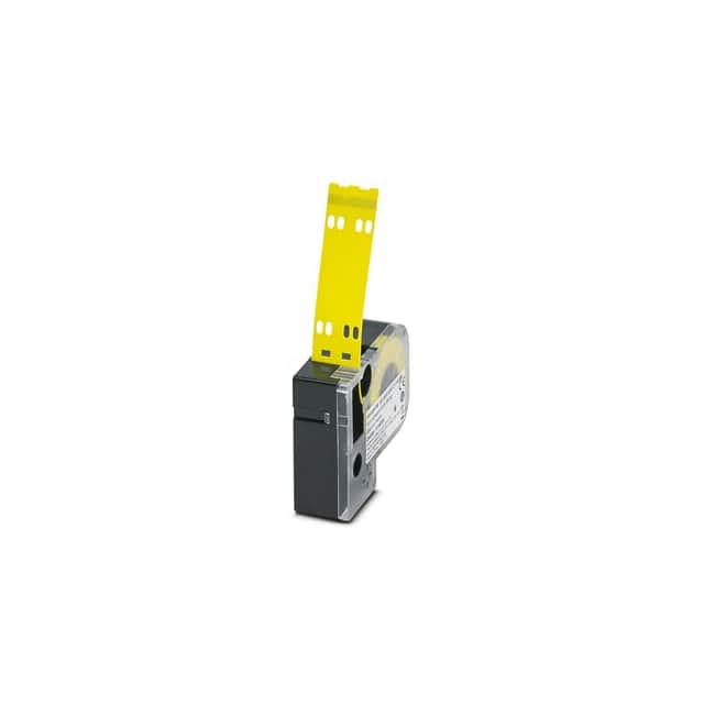 1116206 CABLE MARKER, ROLL, YELLOW/BLACK