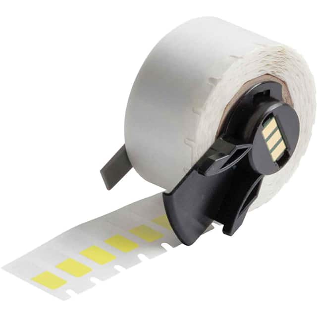 PTL-10-427-YL LABEL, 0.75 IN H X 0.25 IN W