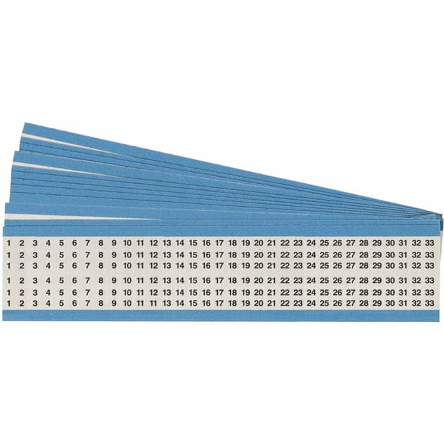 HH-1-33-PK WIRE MARKER, 1.5 IN H