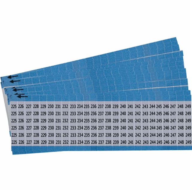 AF-225-249-PK WIRE MARKER, 1.5 IN H