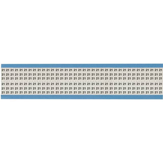 HH-21-SC-PK WIRE MARKER, 0.75 IN H X 0.25 IN