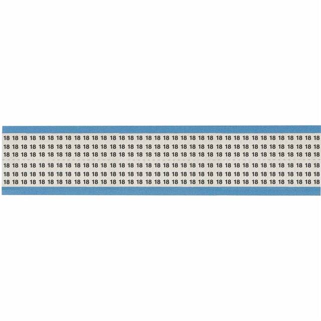 HH-18-SC-PK WIRE MARKER, 0.75 IN H X 0.25 IN