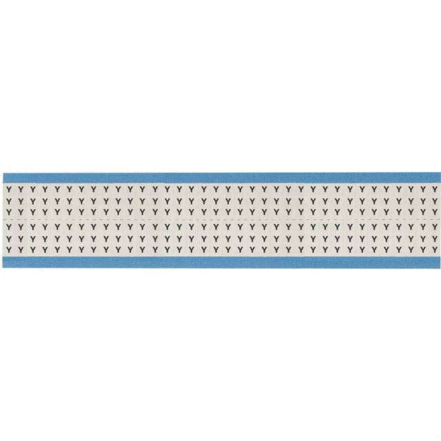 HH-Y-SC-PK WIRE MARKER, 0.75 IN H X 0.25 IN