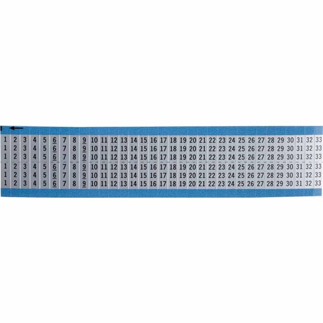 AF-1-33-SC-PK WIRE MARKER, 0.75 IN H