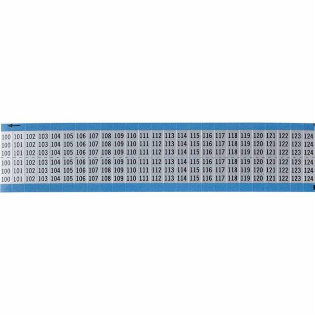 AF-100-124-SC-PK WIRE MARKER, 0.75 IN H