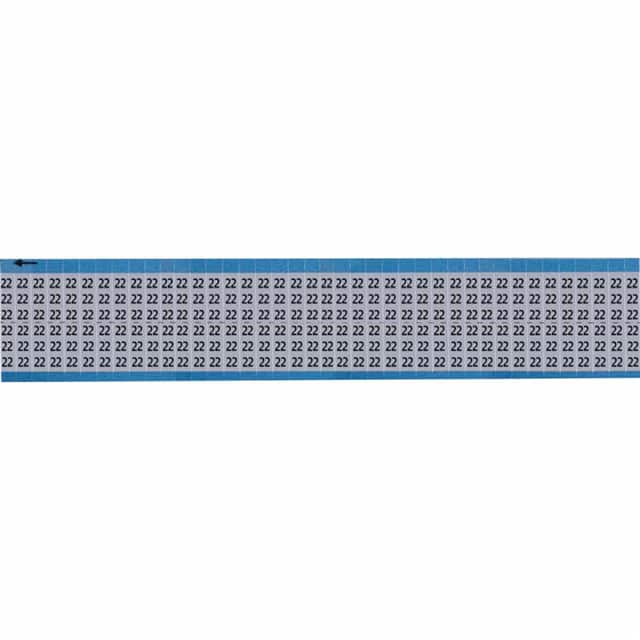 AF-22-SC-PK WIRE MARKER, 0.75 IN H