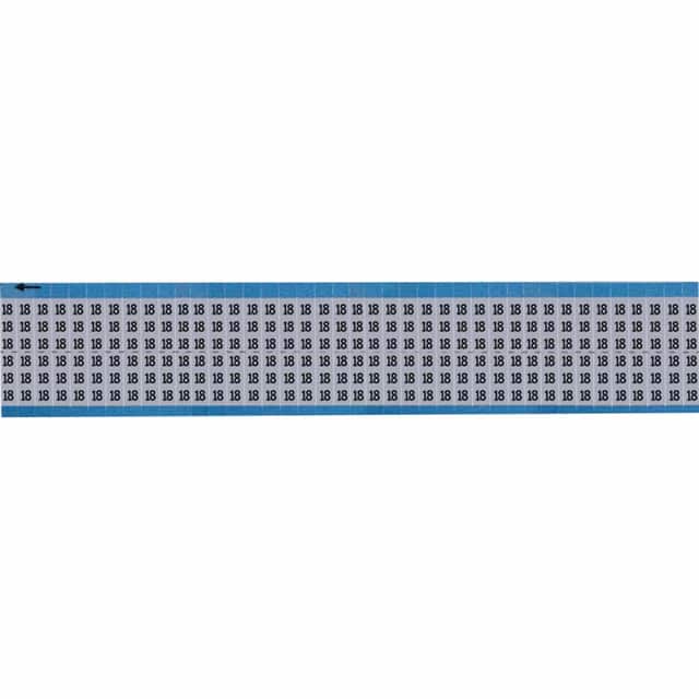 AF-18-SC-PK WIRE MARKER, 0.75 IN H
