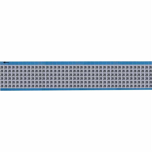 AF-28-SC-PK WIRE MARKER, 0.75 IN H