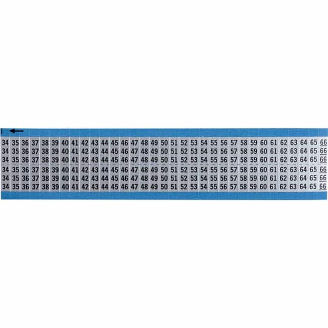 AF-34-66-SC-PK WIRE MARKER, 0.75 IN H