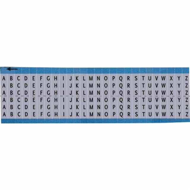 AF-A-Z-SC-PK WIRE MARKER, 0.75 IN H