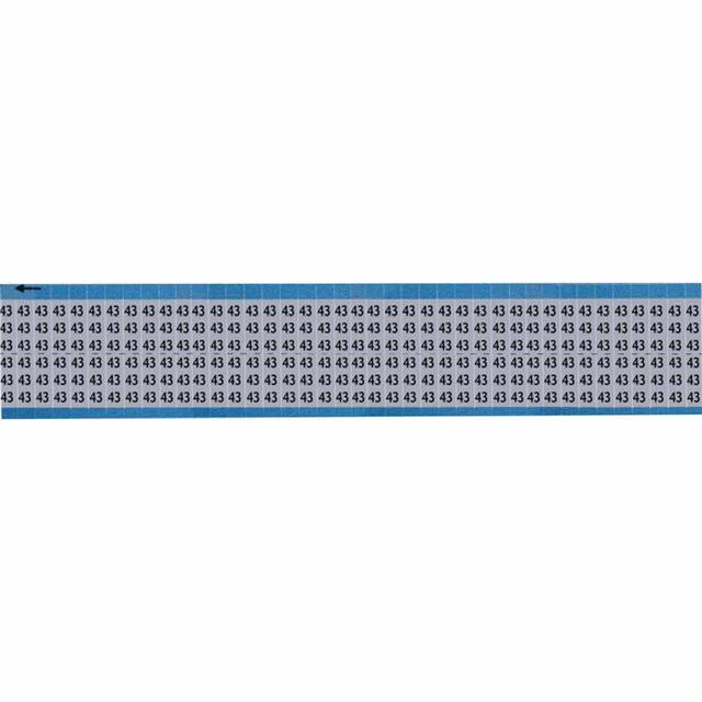 AF-43-SC-PK WIRE MARKER, 0.75 IN H
