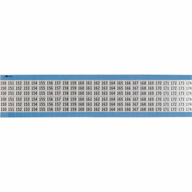 AF-150-174-SC-PK WIRE MARKER, 0.75 IN H