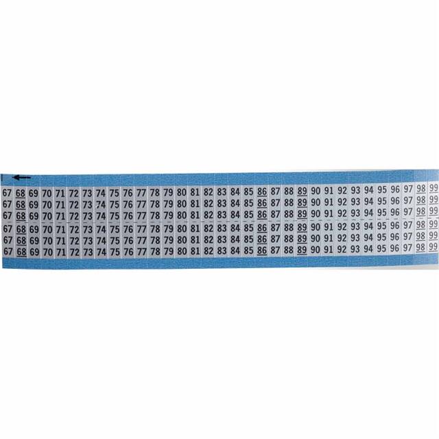 AF-67-99-SC-PK WIRE MARKER, 0.75 IN H
