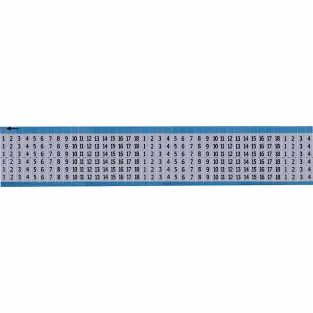 AF-1-18-SC-PK WIRE MARKER, 0.75 IN H