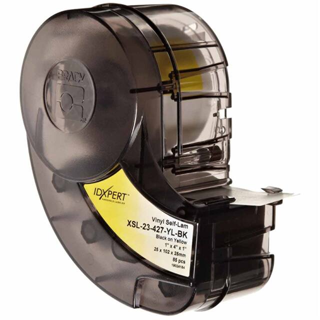 XSL-23-427-YL-BK XPERT SELFLAM YEL 4" X 1" X 1" W