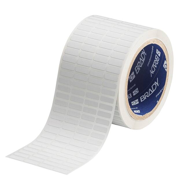 THT-14-437-10 LABEL, 0.2 IN H X 0.65 IN W