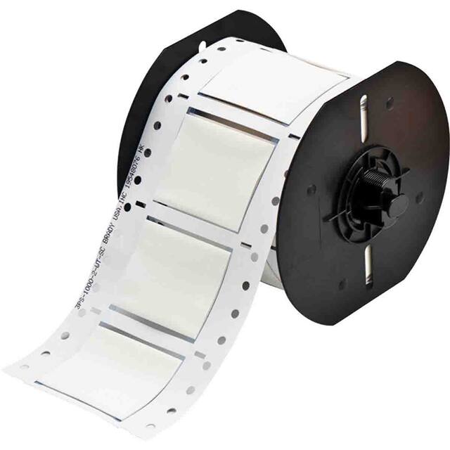 B33D-1000-2-7641 B33, B7641 DS, WHITE, 1.6 X 2",