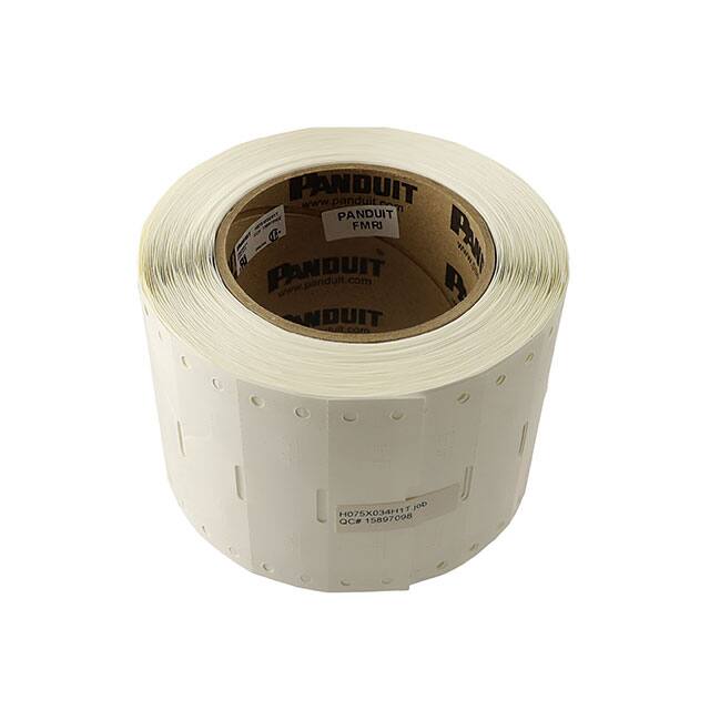 H075X034H1T LABEL HEAT SHRINKABLE WHITE