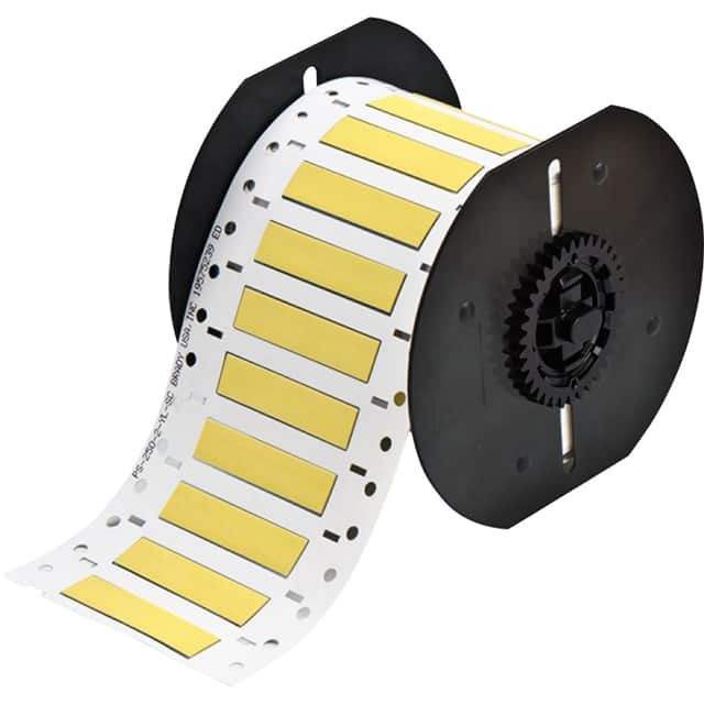 B33-250-2-342YL B33, B342, YELLOW, 0.415 X 2" FI