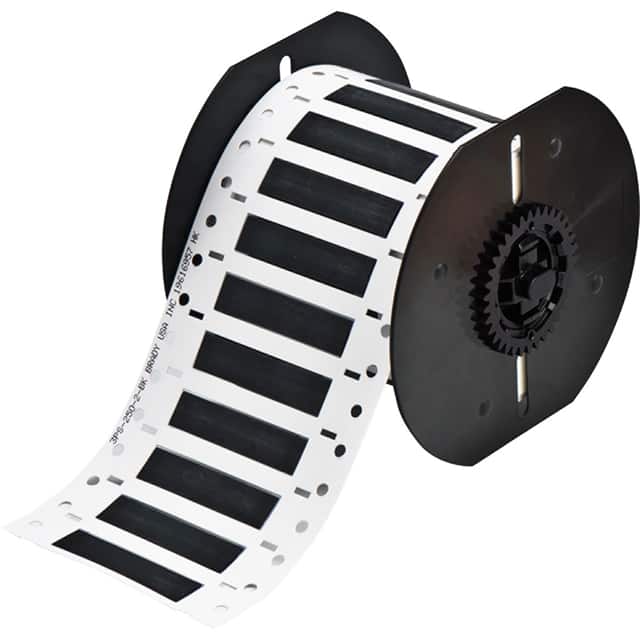 B33D-250-2-342BK B33, B342 DS, BLACK, 0.415 X 2"