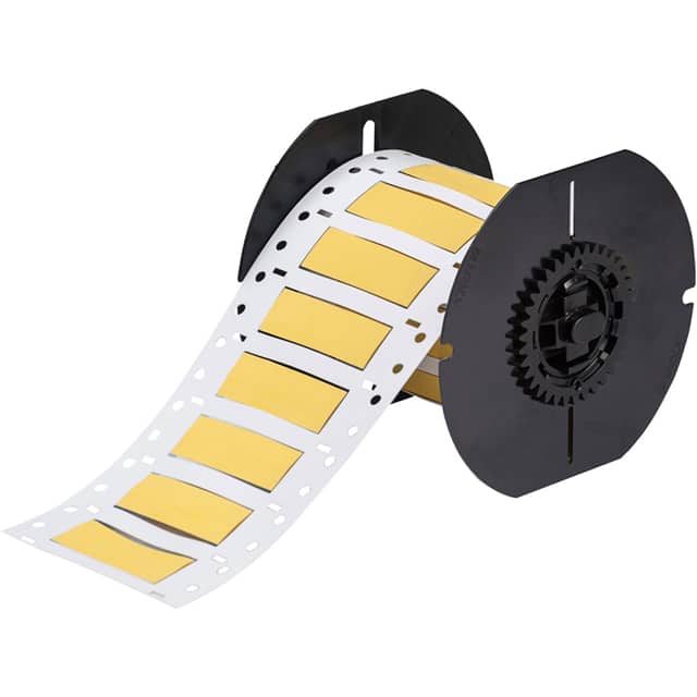 B33D-375-2-344YL B33, B344 DS, YELLOW, .607 X 2",
