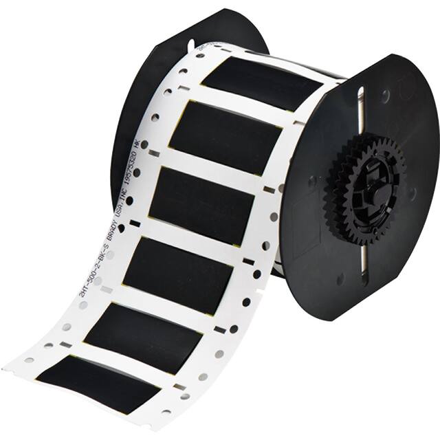 B33D-500-2-345BK B33, B345 DS, BLACK, 0.851 X 2"