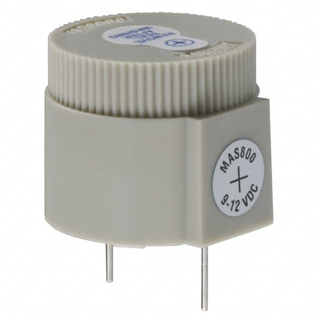 MAS800SQ BUZZER PIEZO 12V 26MM TH