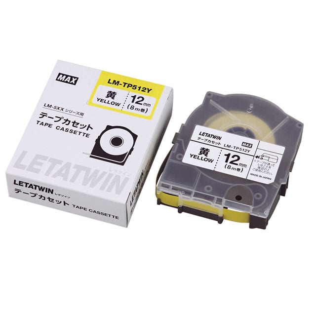 LM90177 LM-TP512Y (YELLOW) LABEL TAPE (8