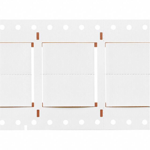1962180000 LABEL HEAT SHRINKABL 1.66X1" WHT