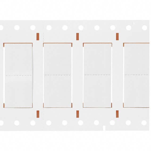 1962170000 LABEL HEAT SHRINKABL 0.85X1" WHT