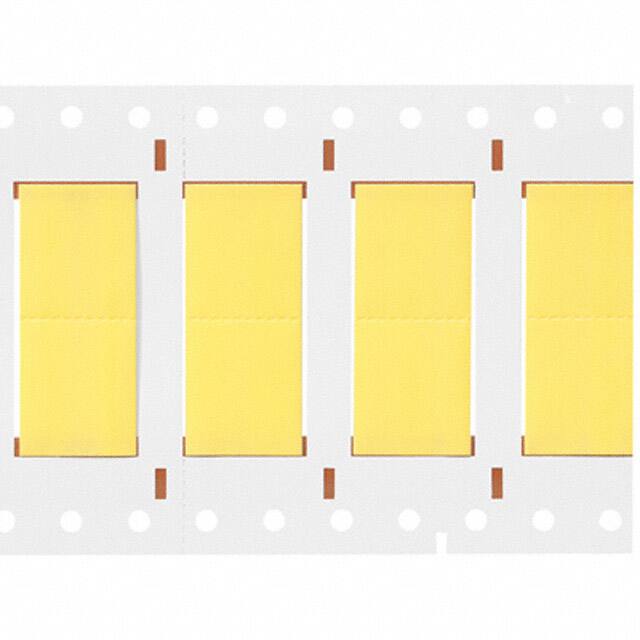 1962220000 LABEL HEAT SHRINKABL 0.85X1" YLW