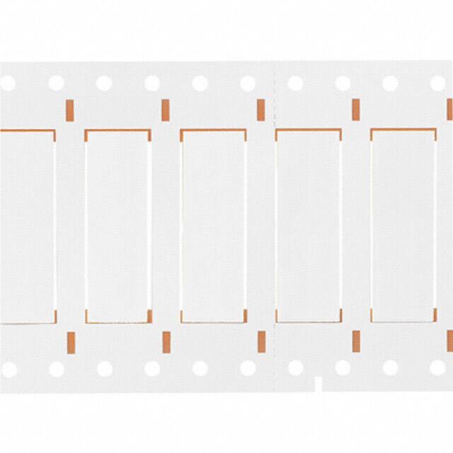 1962070000 LABEL HEAT SHRINKABL 0.85X2" WHT