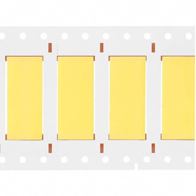 1962120000 LABEL HEAT SHRINKABL 0.85X2" YLW