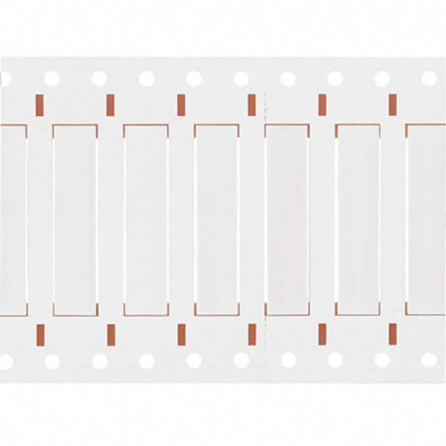 1962050000 LABEL HEAT SHRINKABL 0.44X2" WHT