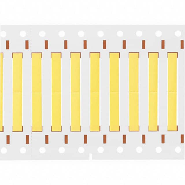 1962190000 LABEL HEAT SHRINKABL 0.24X1" YLW