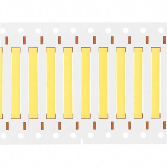 1962090000 LABEL HEAT SHRINKABL 0.24X2" YLW