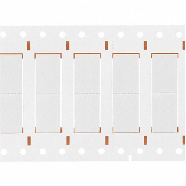 1962160000 LABEL HEAT SHRINKABL 0.65X1" WHT