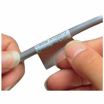 TWS-6V LABEL HEAT SHRINKABLE WHT 500/RL