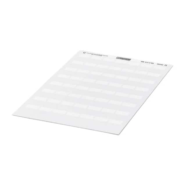 5036163 LABEL STNDRD 0.98X0.47" WHT 56PC