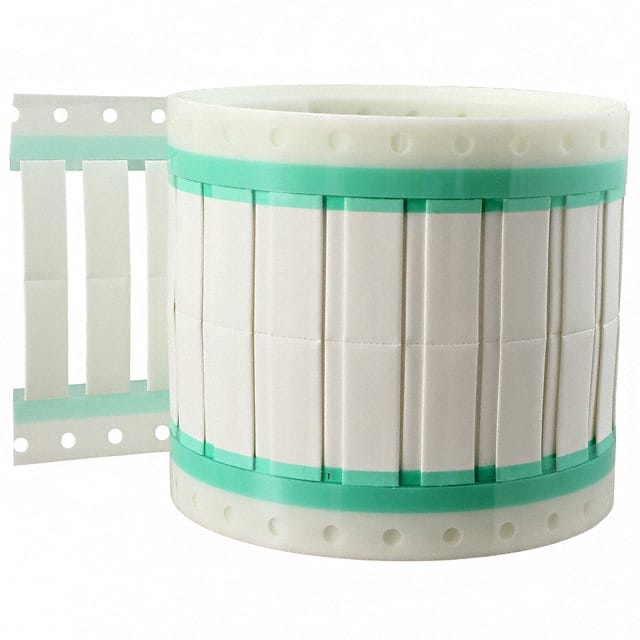 0800376 LABEL HEAT SHRINKABLE WHITE