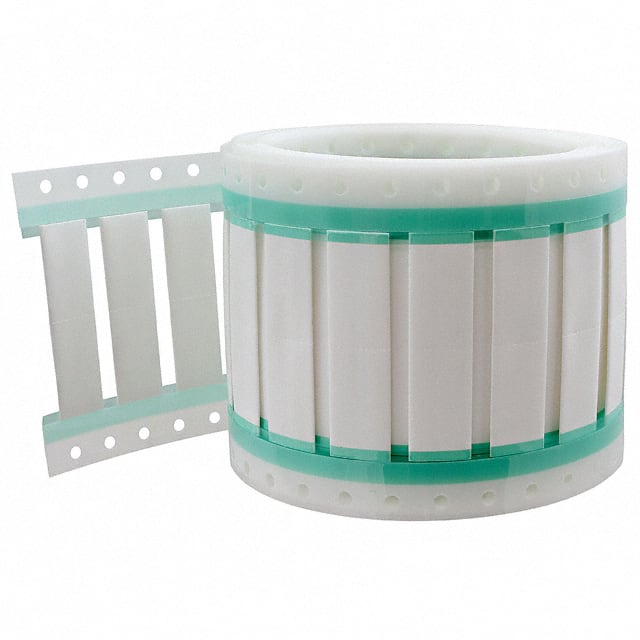 0800377 LABEL HEAT SHRINKABLE WHITE