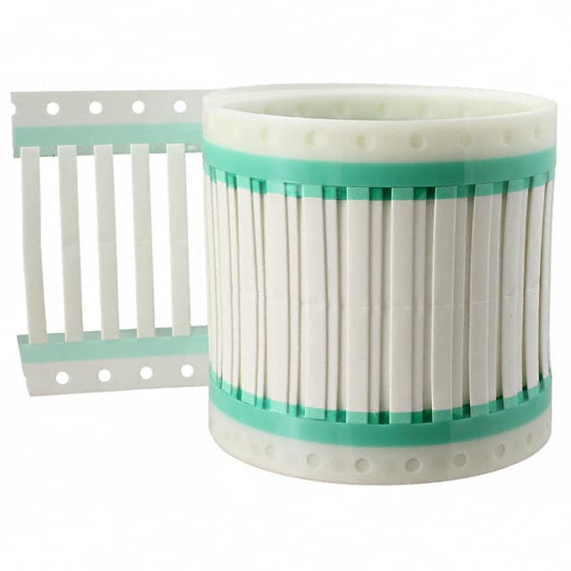 0800373 LABEL HEAT SHRINKABLE WHITE