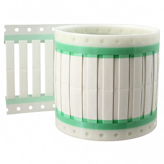 0800388 LABEL HEAT SHRINKABLE WHITE