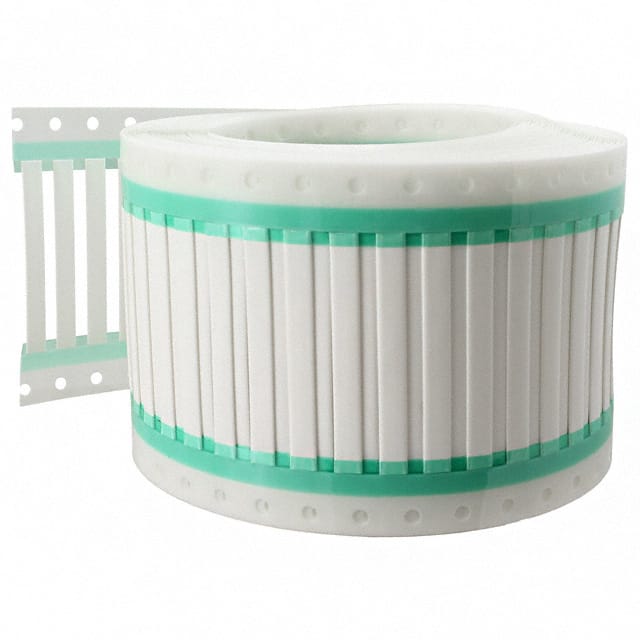 0800384 LABEL HEAT SHRINKABLE WHITE