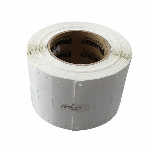 H050X025H3T LABEL HEAT SHRINKABLE BLACK