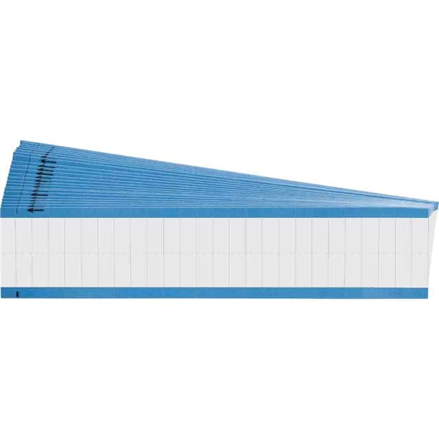 WM-COL-WT-PK WIRE MARKER 1.50"H WHITE 1=25PCS