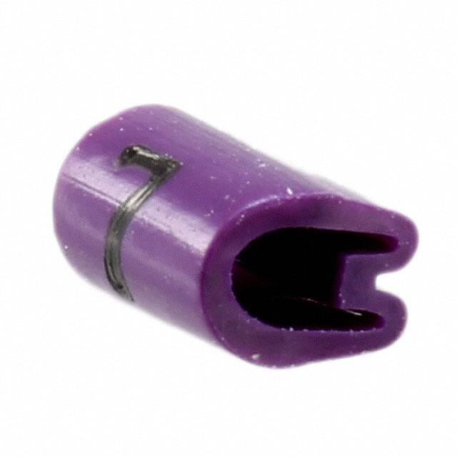 EC0211-000 WIRE MARKER PUSH ON 4.5MM VIOLET
